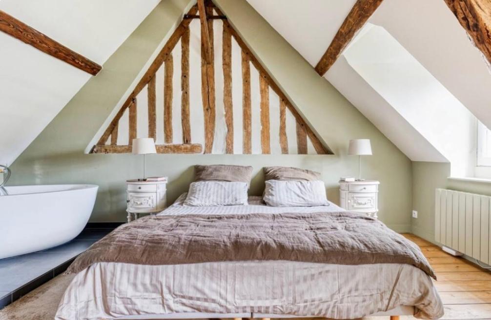 Maison De Charme Beaumont, Proche Deauville Buitenkant foto